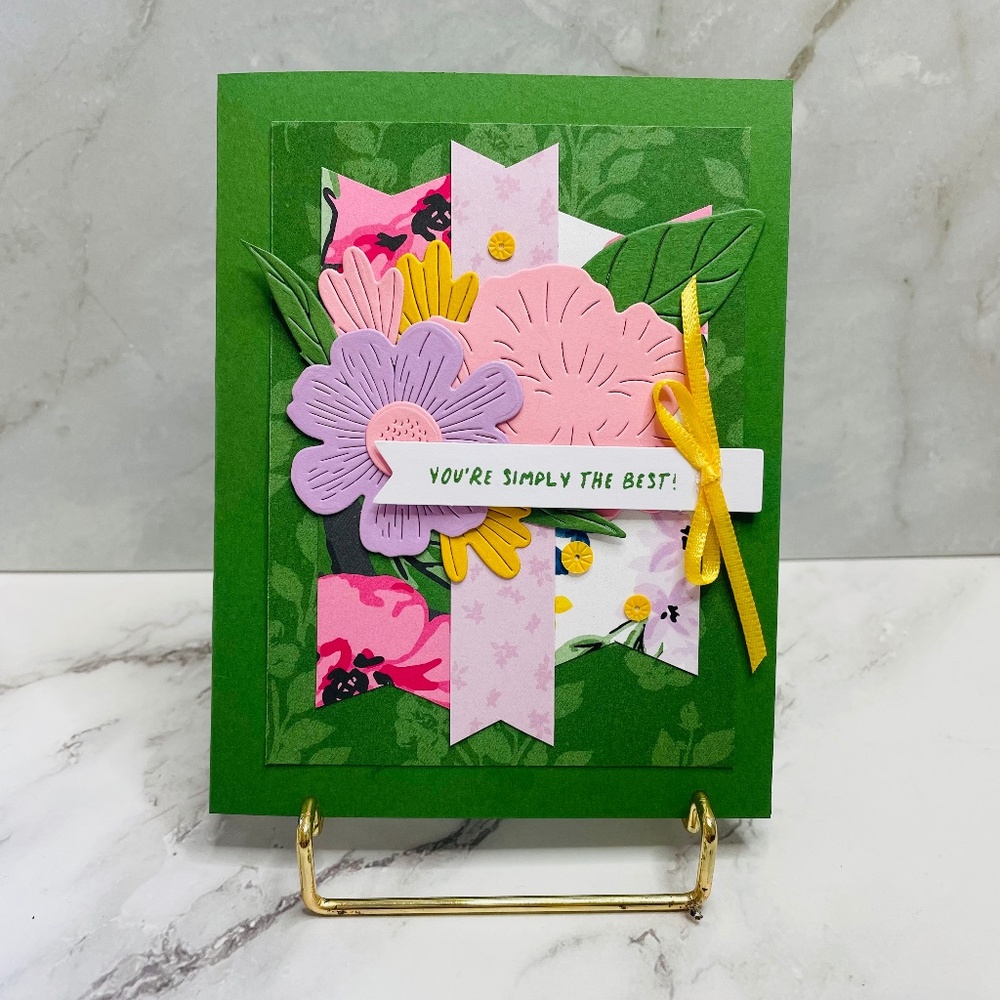 You’re Simply The Best Handmade Greeting Card